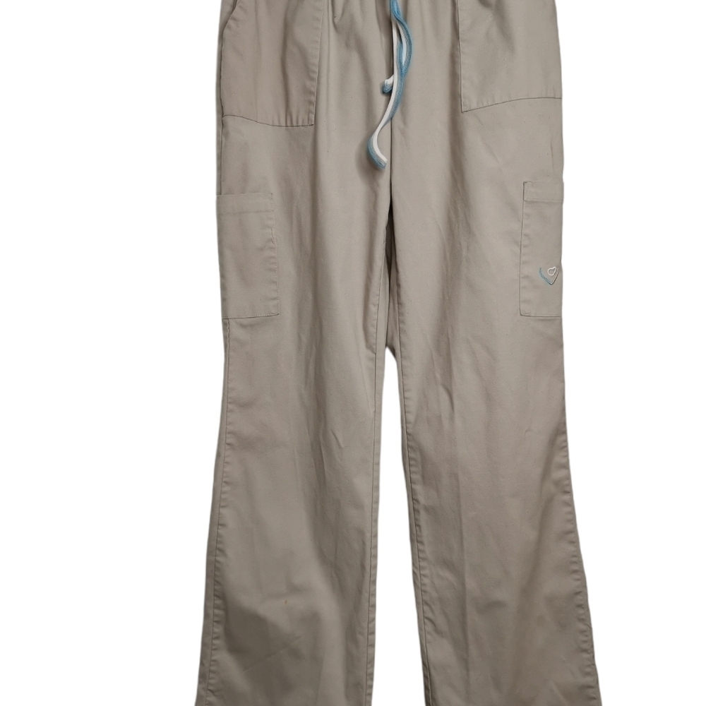 Smart Scrubs pants. drawstring. Cream/beige, great condition.